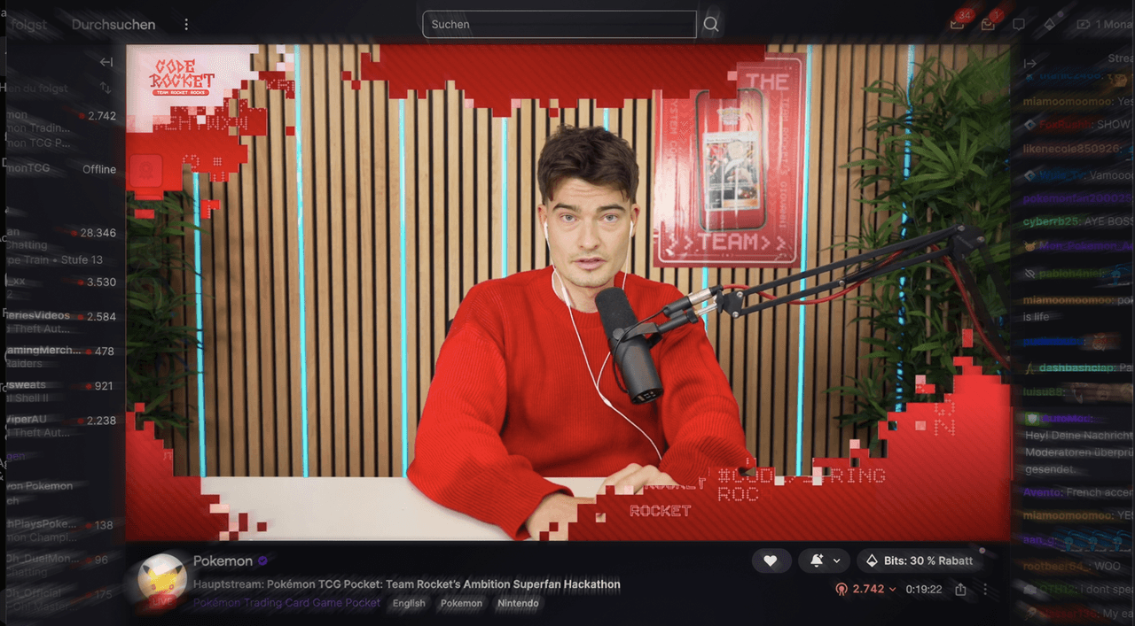 Pokémon: Pokémon TCG Pocket: Team Rocket Takes Over Twitch